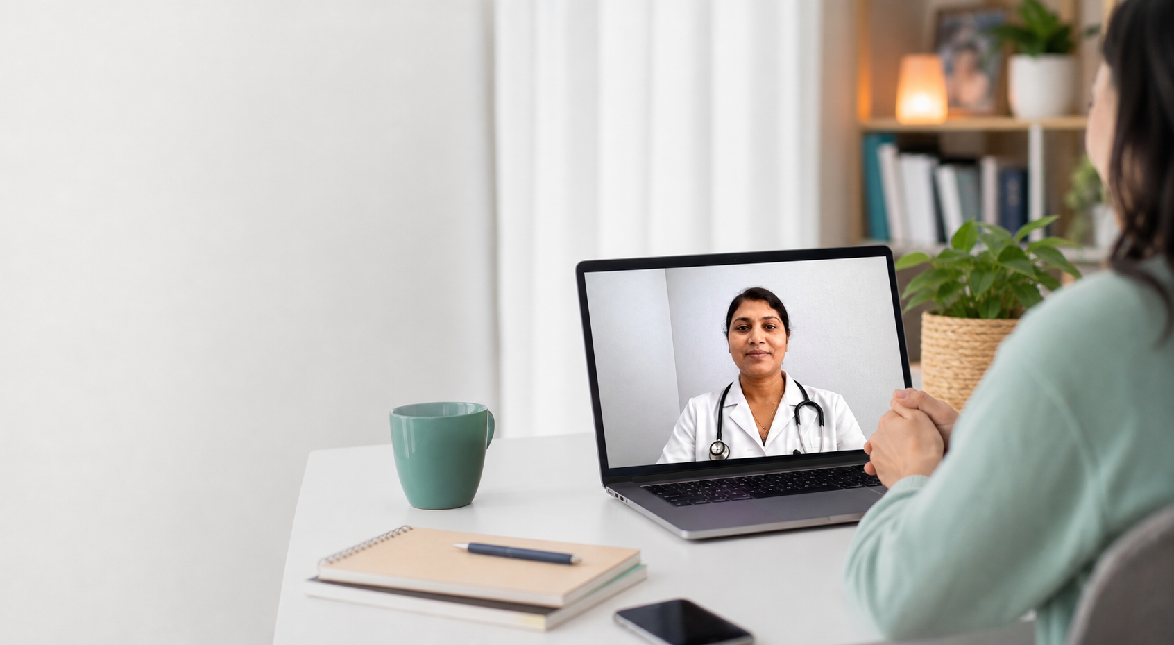 TeleDNPnow telehealth visit with Dr. Shiny Job